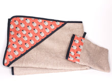 Charger l'image dans la galerie, Cape de bain Imprimée - Cerises